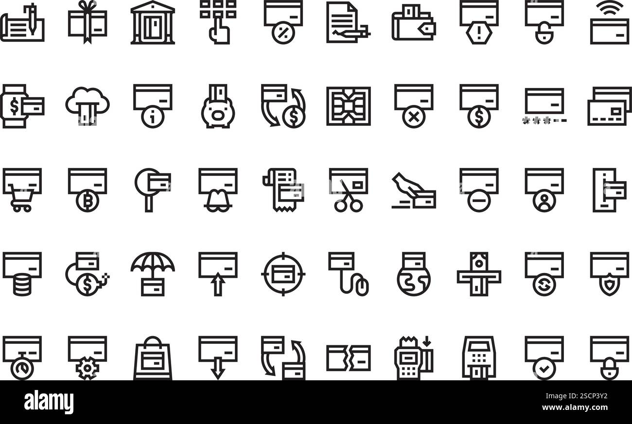 Collection d'icônes vectorielles de haute qualité avec contour modifiable. Idéal pour les projets professionnels et créatifs Illustration de Vecteur