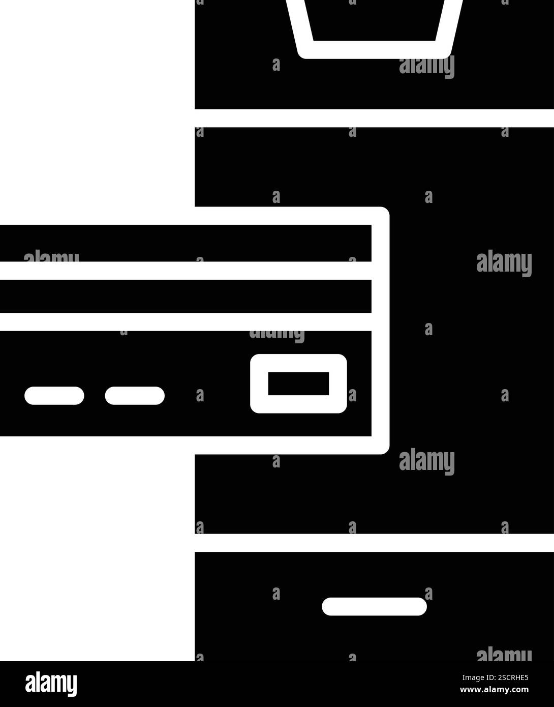 Illustration de conception d'icône de vecteur de banque mobile Illustration de Vecteur