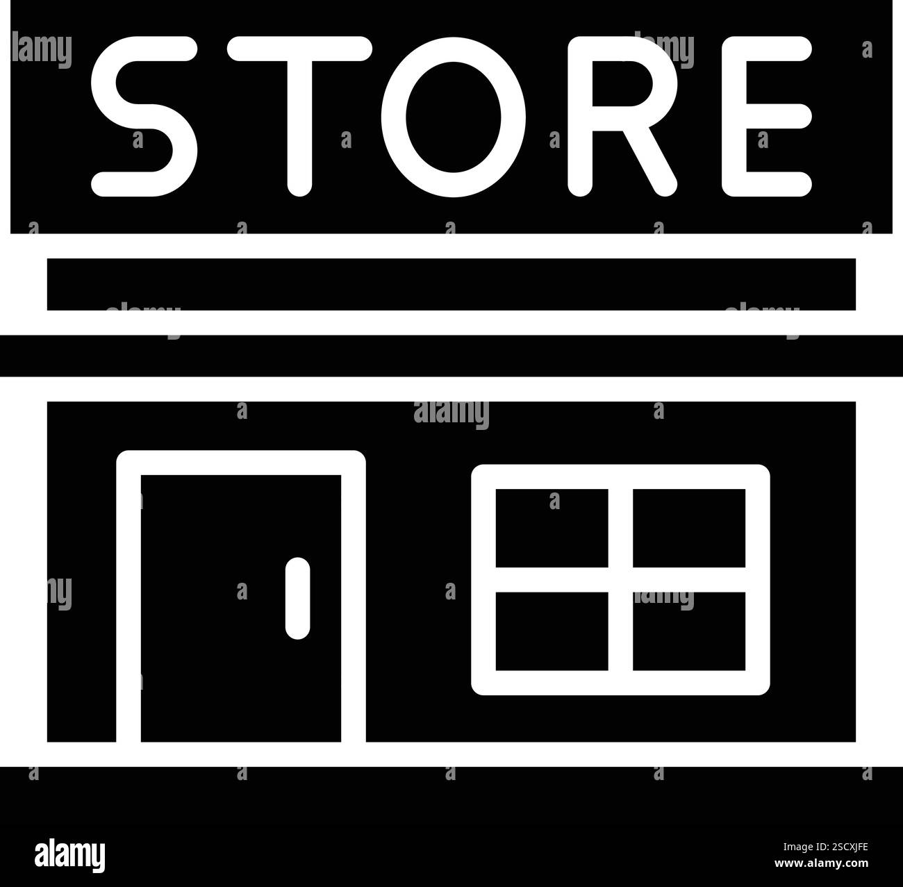 Épicerie illustration de conception d'icône vectorielle Illustration de Vecteur