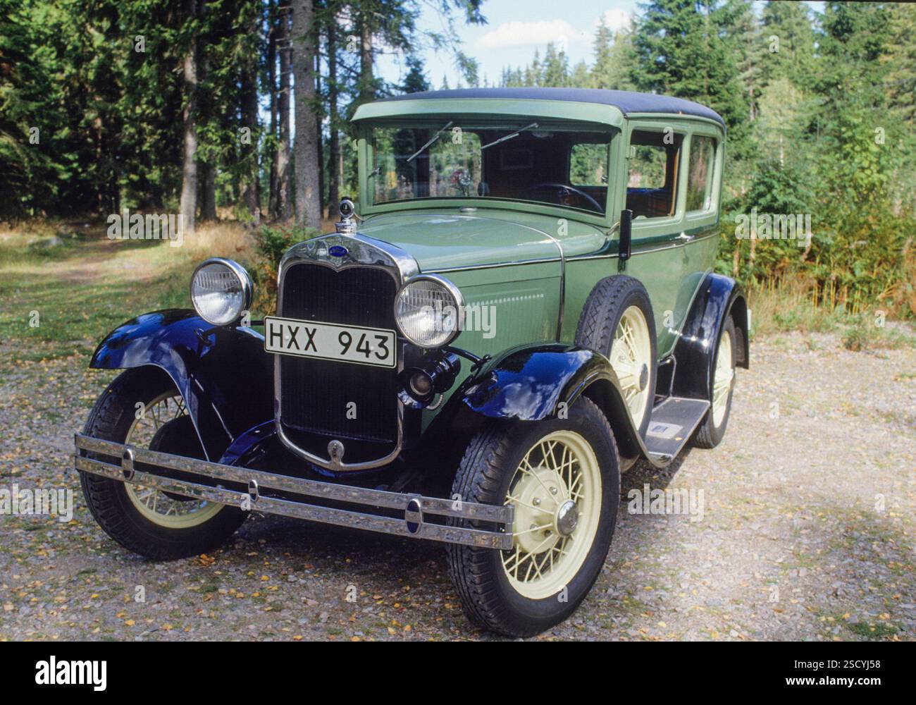 Ford A Tudor 1931 Banque D'Images