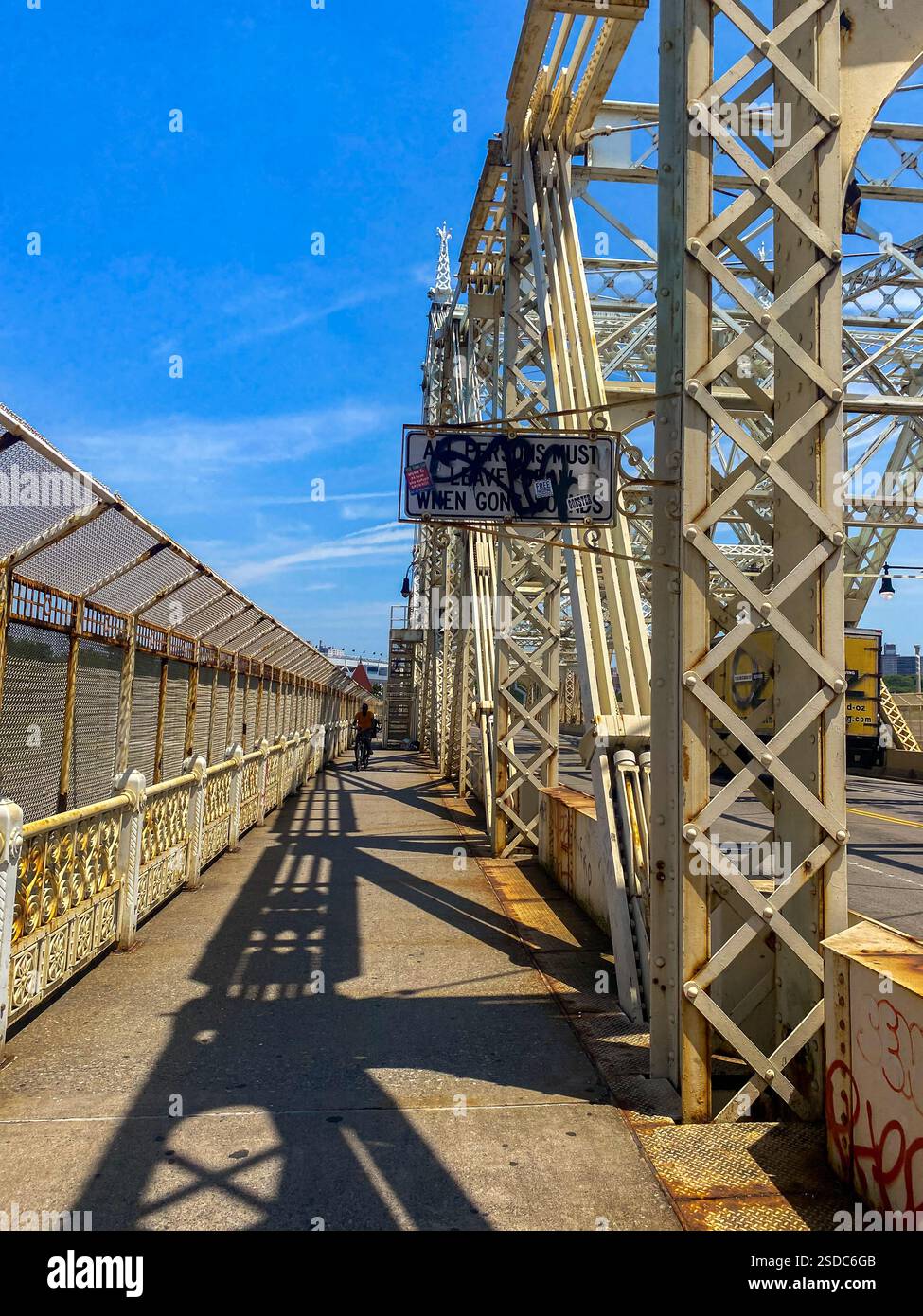 Pont de New York Banque D'Images