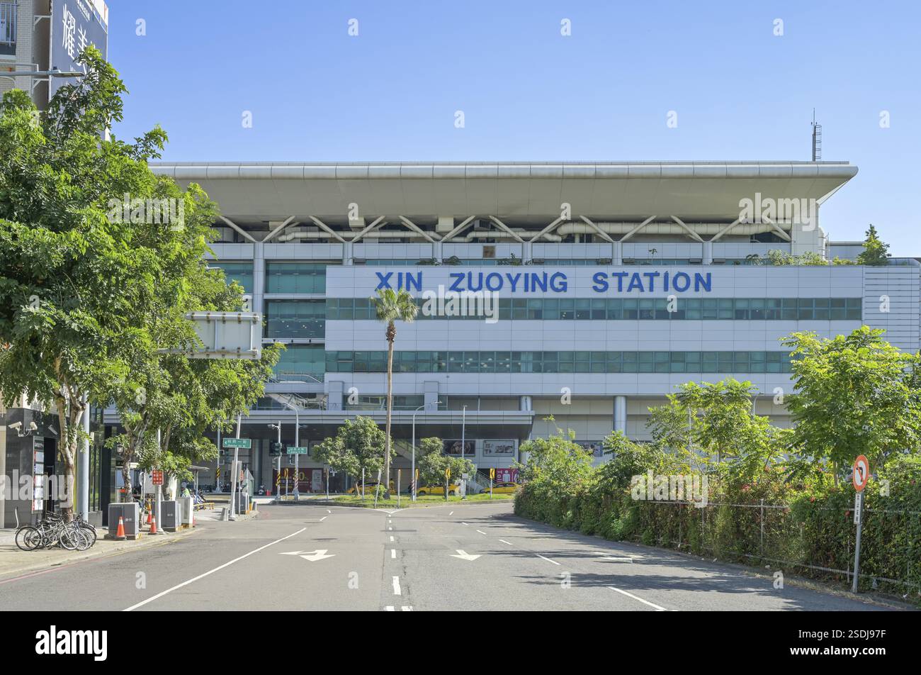 Gare principale, gare de Xinzuoying, Kaohsiung, Taiwan, Asie Banque D'Images