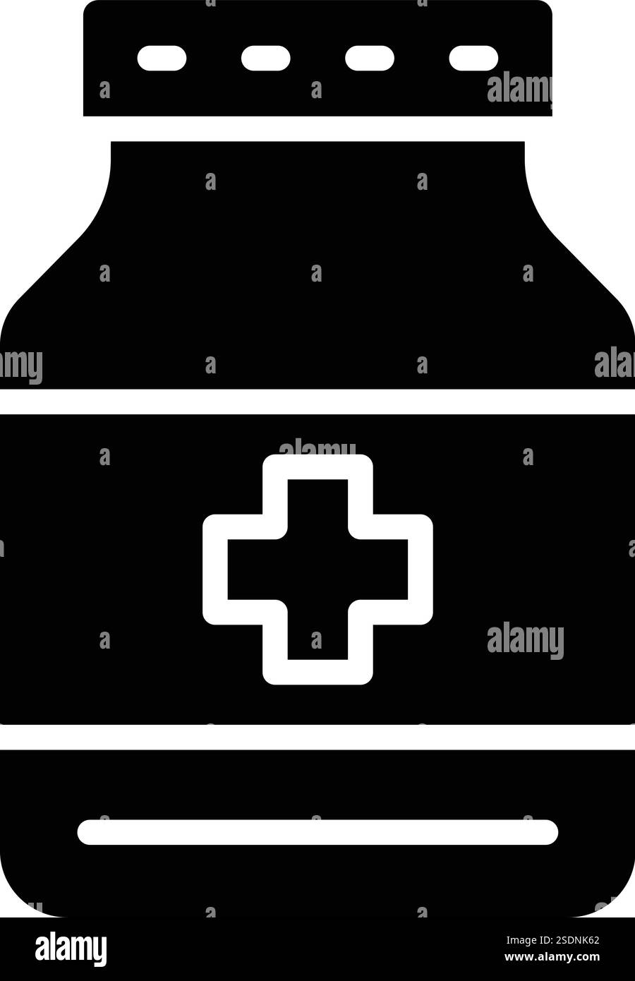 Illustration de conception d'icône de vecteur de médecine Illustration de Vecteur