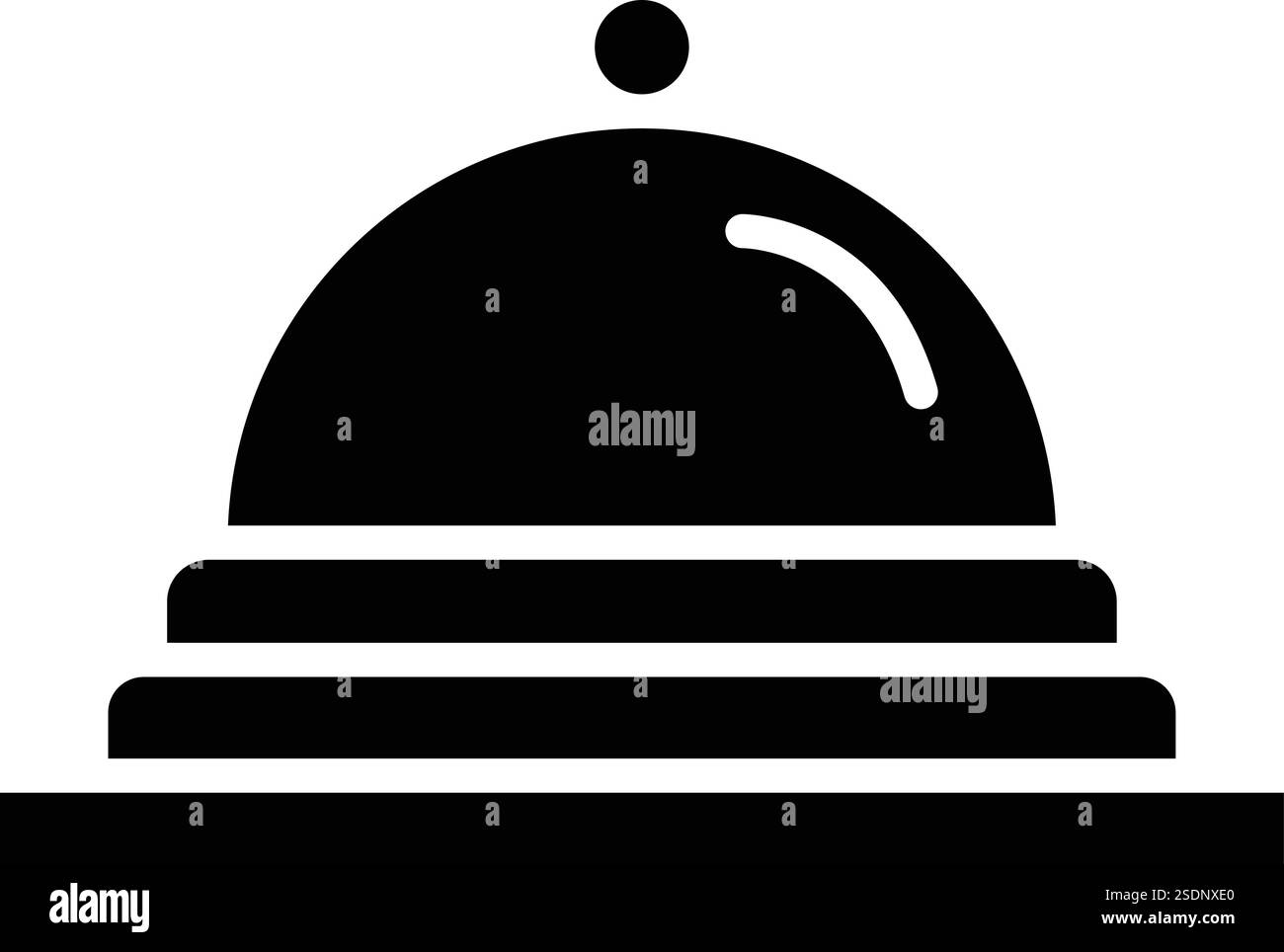 Illustration de conception d'icône de vecteur de plateau alimentaire Illustration de Vecteur