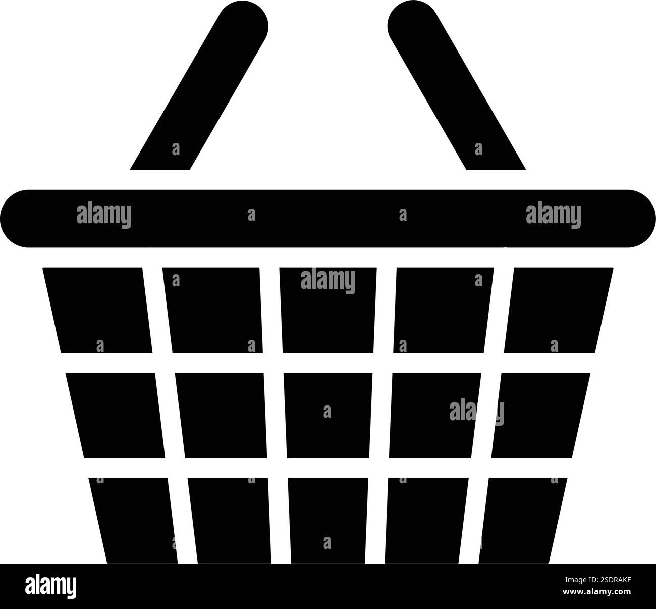 Illustration de conception d'icône de vecteur de panier de pique-nique Illustration de Vecteur