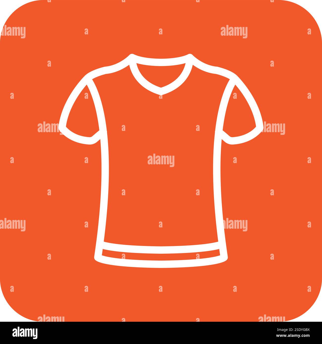 T-shirt Vector Icon Design illustration Illustration de Vecteur