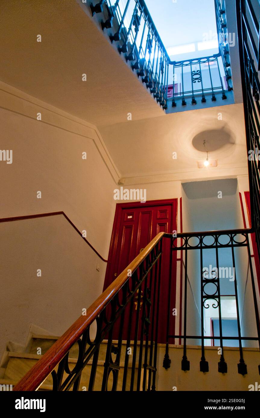 Maison, vue intérieure. Banque D'Images