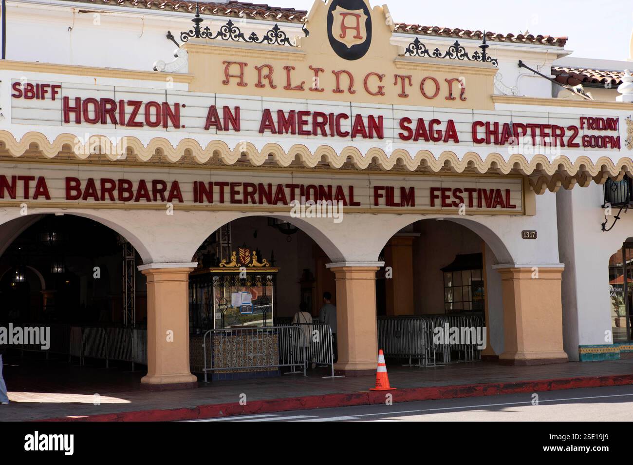 Premiere des Kinofilms 'Horizon : an American Saga - Chapter 2 / Horizon 2 - Eine amerikanische Saga' auf dem 40. Festival international du film de Santa Barbara 2025 im Arlington Theatre. Santa Barbara, 07.02.2025 Banque D'Images