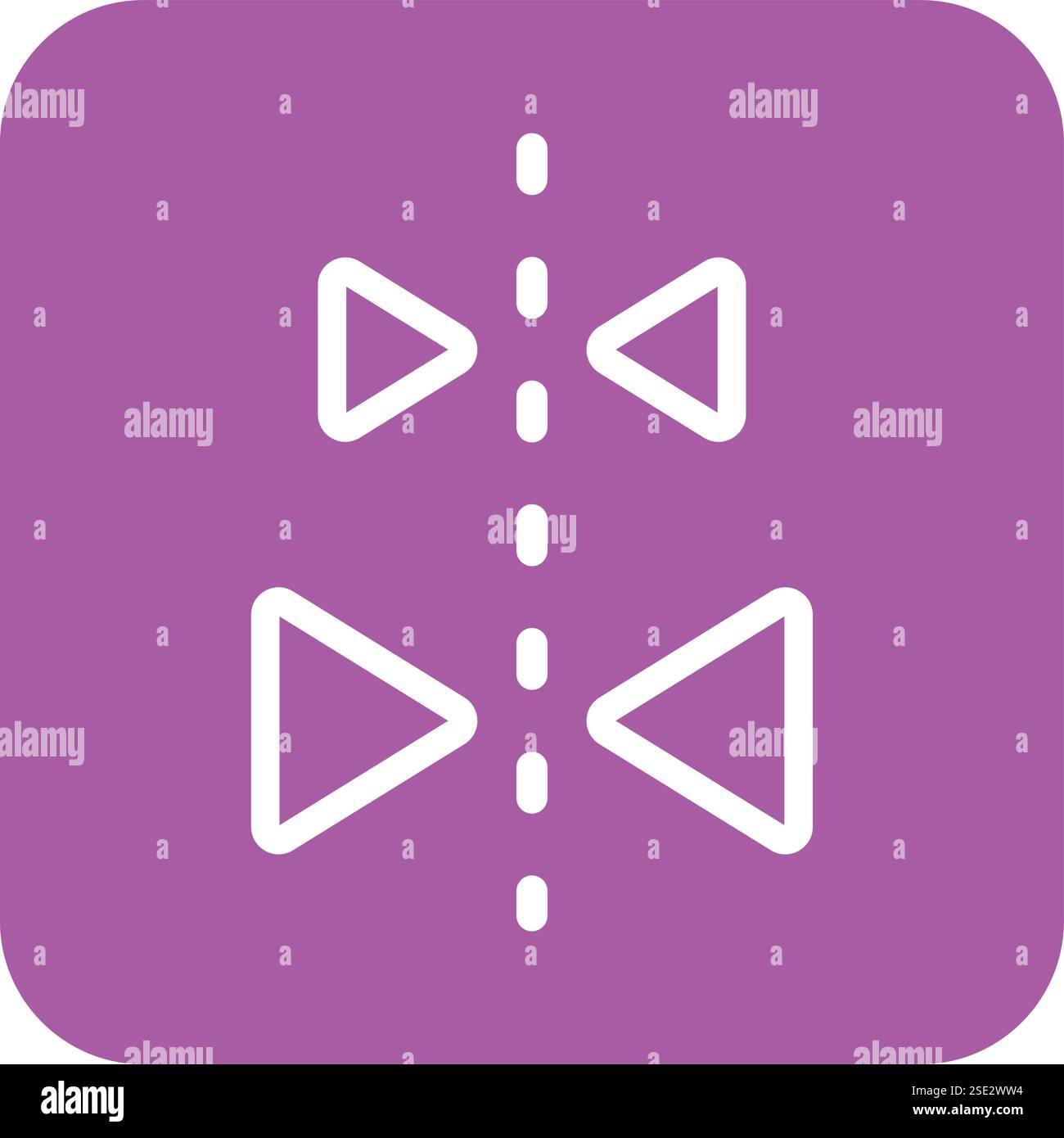 Image miroir icône vectorielle illustration de conception Illustration de Vecteur