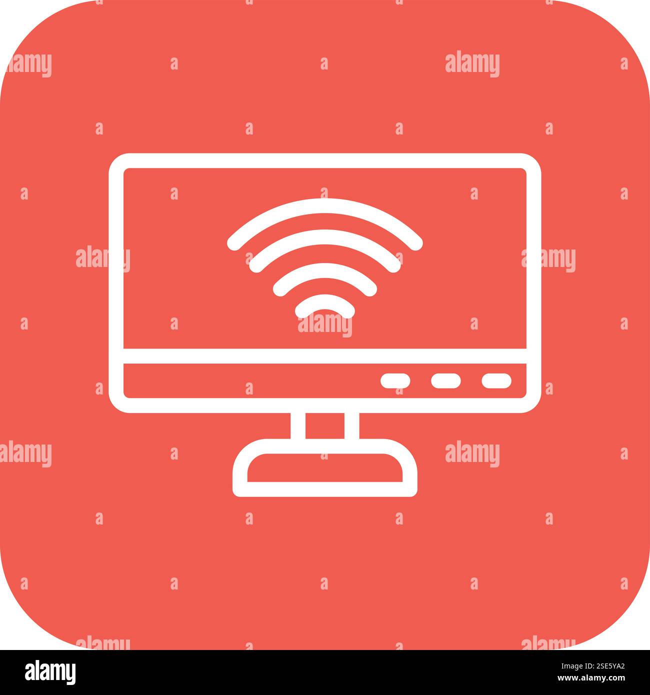 Illustration de la conception de l'icône vectorielle de connectivité sans fil Illustration de Vecteur