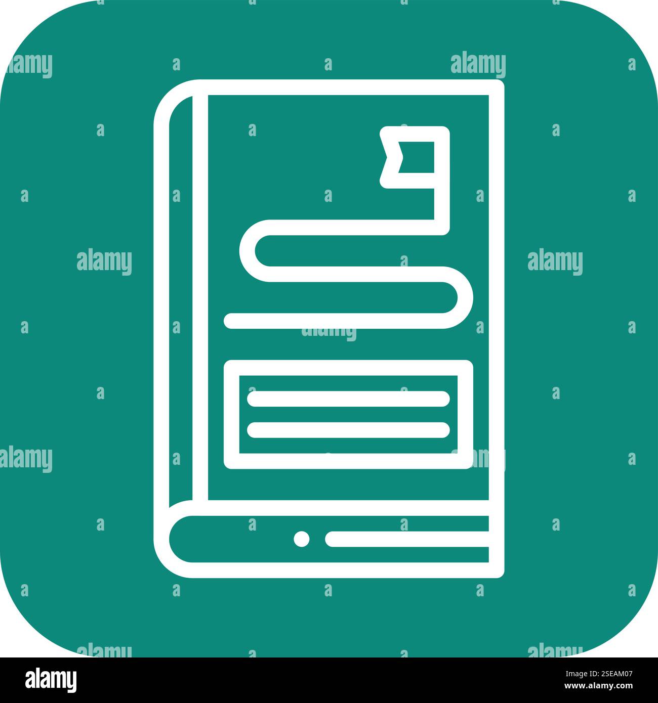 Illustration de conception d'icône de vecteur de ligne GUID Illustration de Vecteur