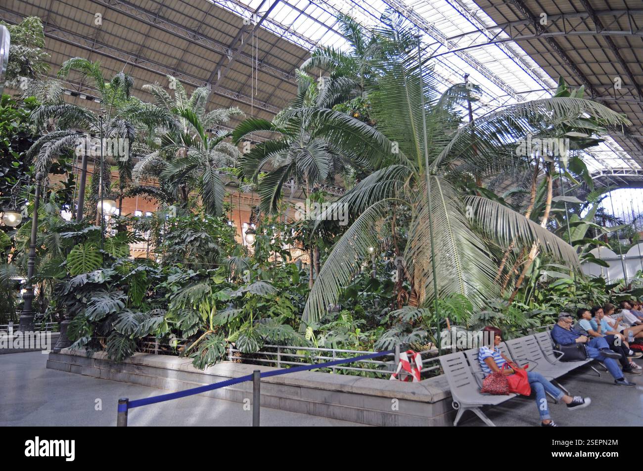 Espagne, Madrid, Gare, Estacion de Atocha, Europe Banque D'Images