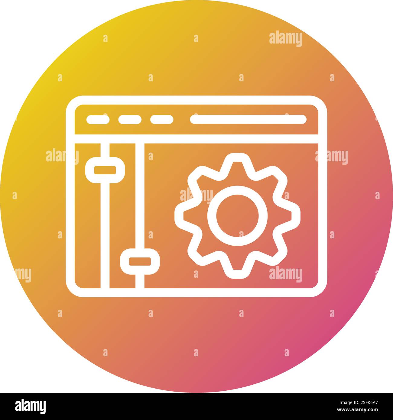 Illustration de conception d'icône vectorielle de support technique Illustration de Vecteur