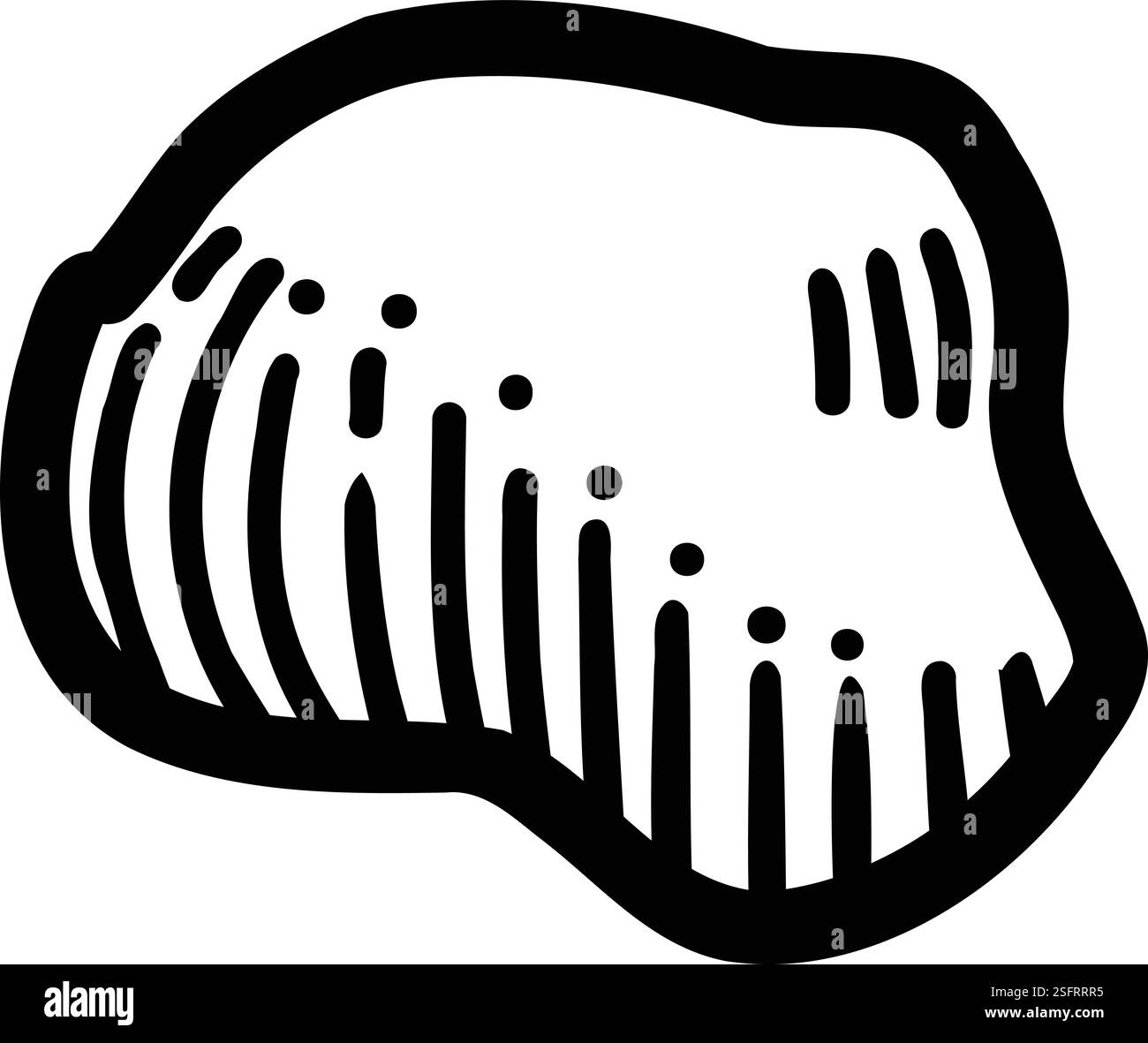 Biscuit et biscuit doodle. Desserts, pâtisseries, craquelins, biscuits aux pépites de chocolat dans le style croquis. Illustration vectorielle dessinée à la main isolée sur backgr blanc Illustration de Vecteur