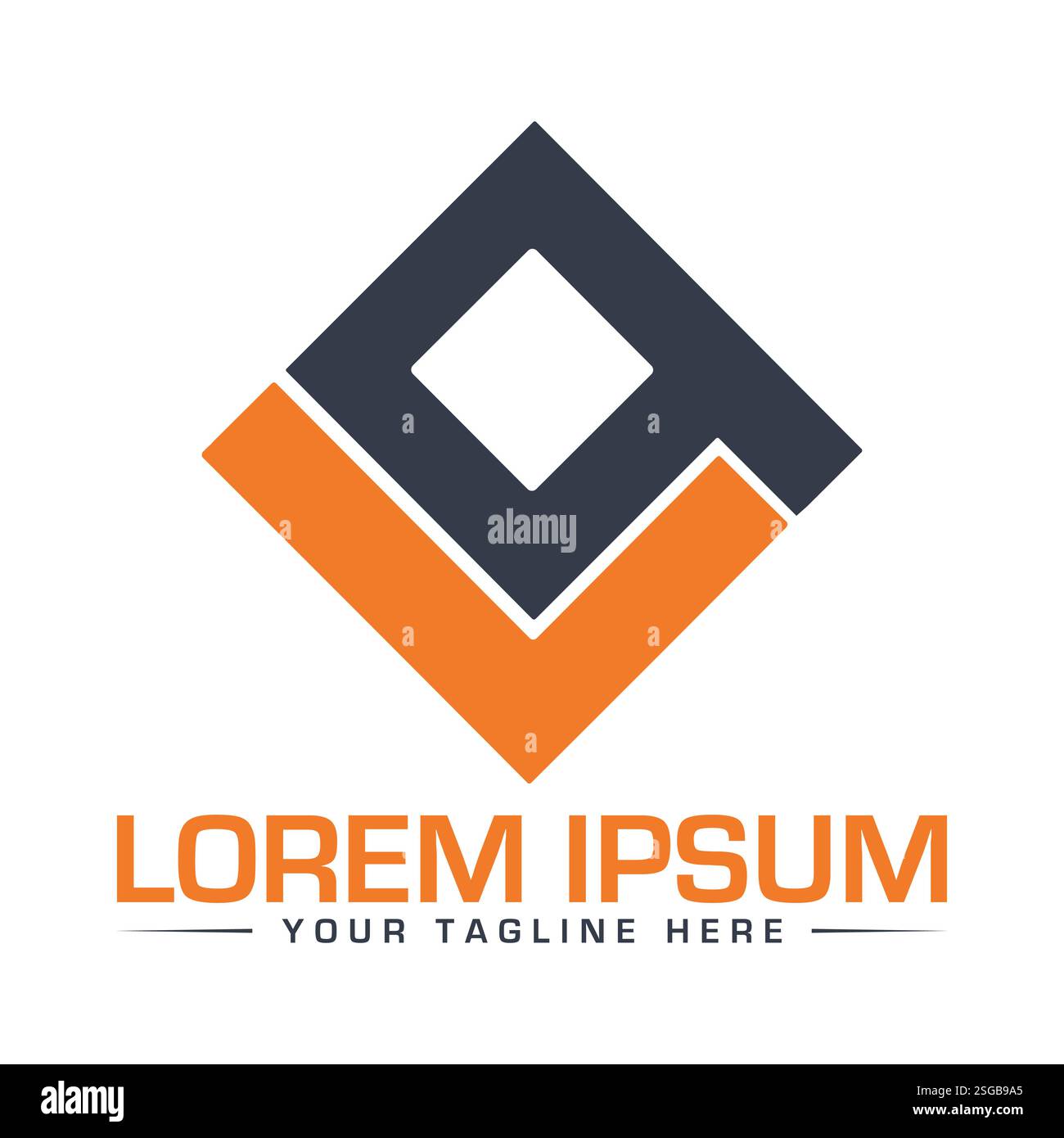 Logo PL Letter Design Illustration de Vecteur