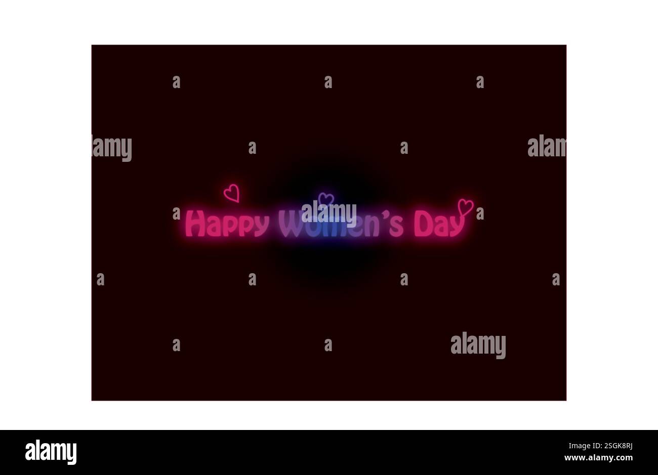 Joyeuse journée des femmes Illustration de Vecteur