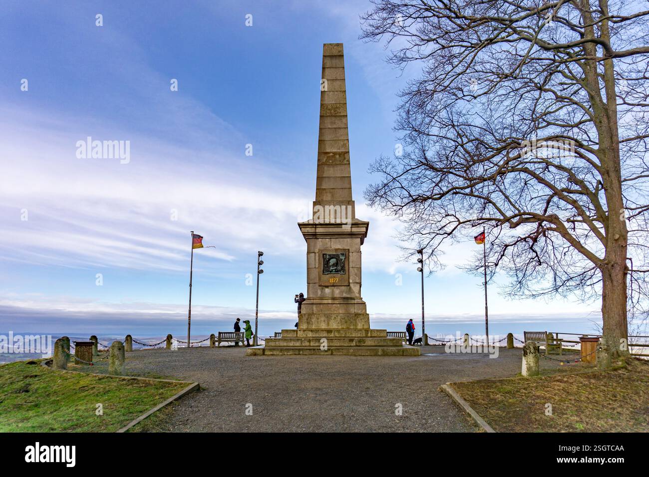 Canossasäule auf dem Burgberg in Bad Harzburg, Niedersachsen, Deutschland | la colonne Canossa Canossasäule on Burgberg Castle Hill in Bad Harzburg, Banque D'Images Canossasäule auf dem Burgberg in Bad Harzburg, Niedersachsen, Deutschland | la colonne Canossa Canossasäule on Burgberg Castle Hill in Bad Harzburg, Banque D'Images