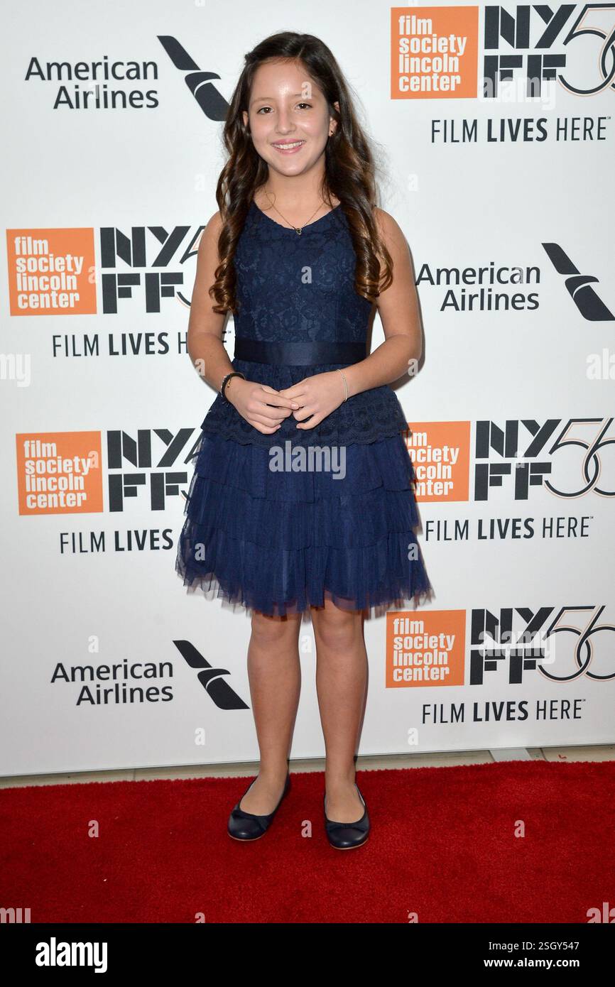 Daniela Demesa assiste à la première du film Roma au New York film Festival le 5 octobre 2018 à New York Banque D'Images