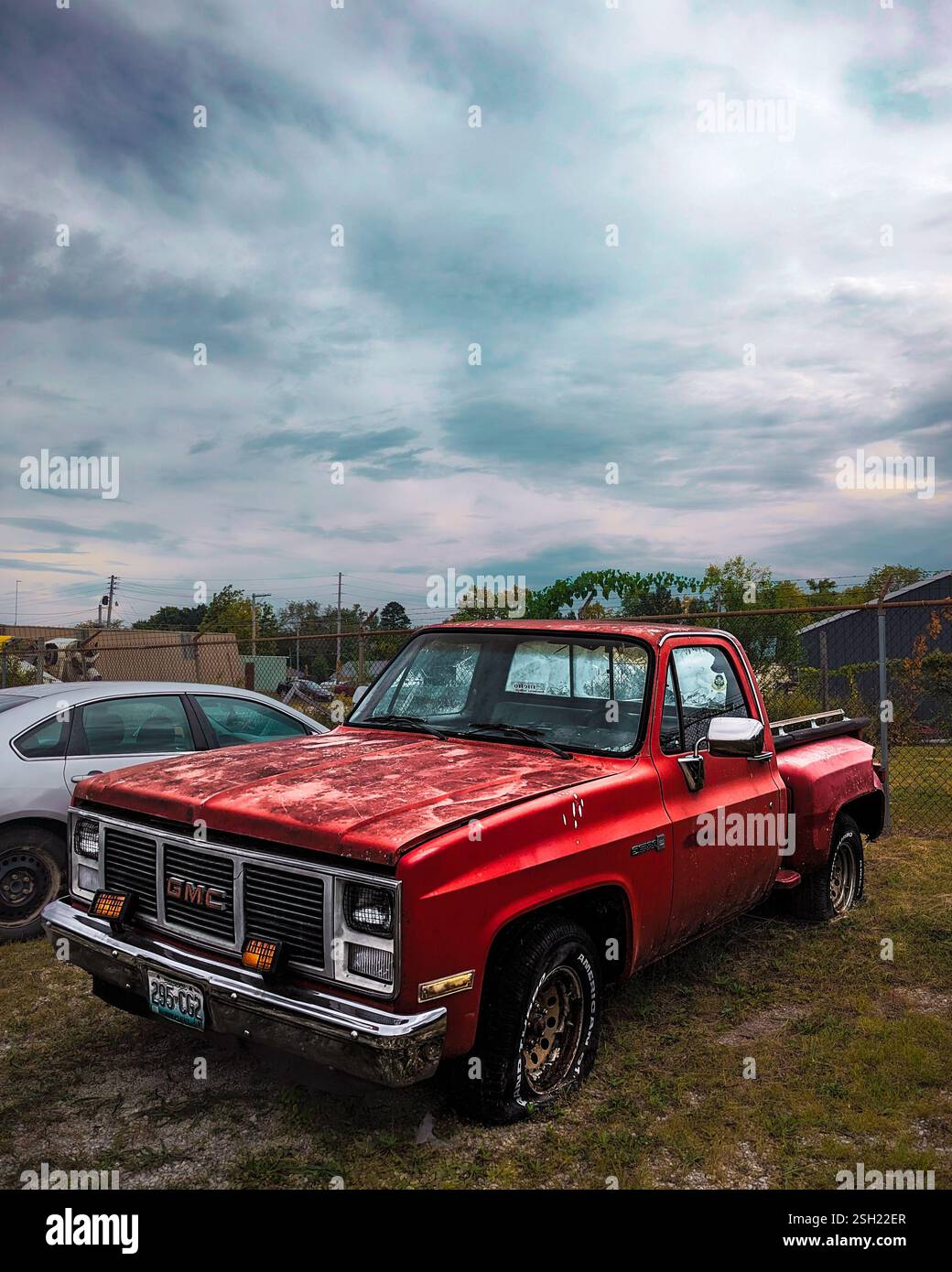 Pick-up GMC classique Banque D'Images