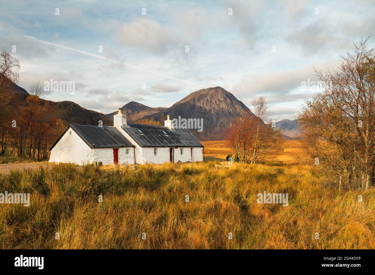 Automne à Glen Coe, Écosse, Royaume-Uni Banque D'Images