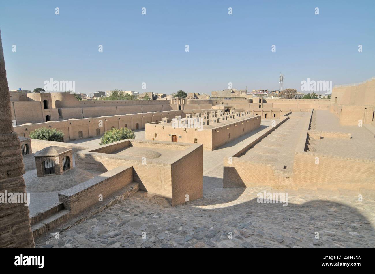 Le Qala Ikhtyaruddin ou Citadelle de Hérat fort situé dans le centre de Hérat en Afghanistan Banque D'Images