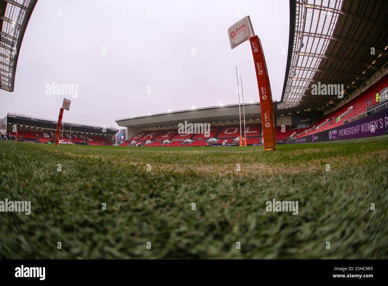 Bristol, Royaume-Uni. 08th Feb, 2025. Bristol, Angleterre, 8 février 2025 Ashton Gate Pre-Game - Premiership Womens Rugby match entre Bristol Bears Women et Exeter Cheifs à Ashton Gate à Bristol, Angleterre (B.. East/SPP) crédit : photo de presse sportive SPP. /Alamy Live News Banque D'Images