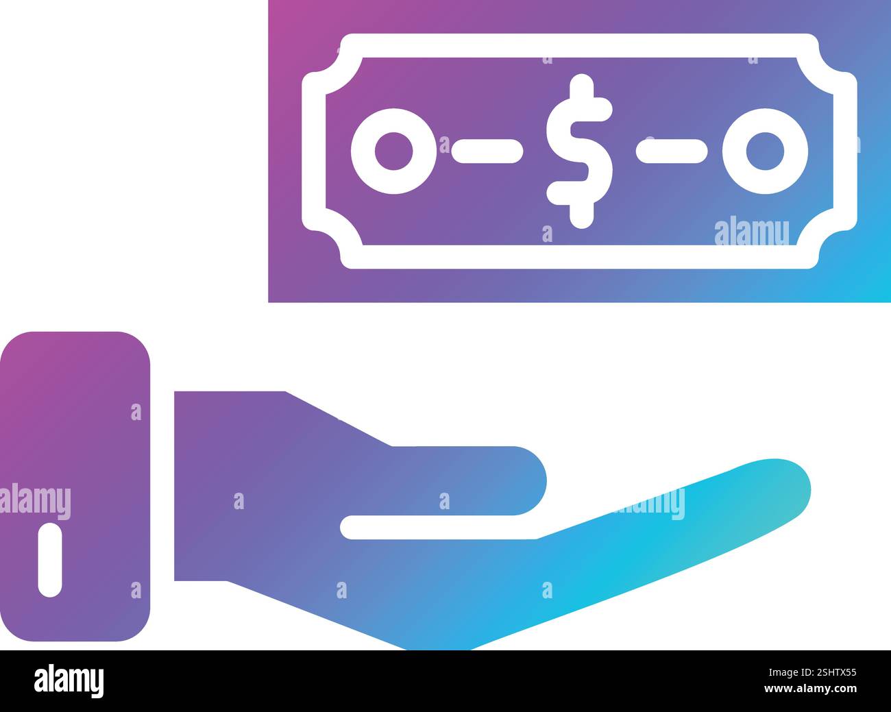 Illustration de conception d'icône de vecteur de corruption Illustration de Vecteur