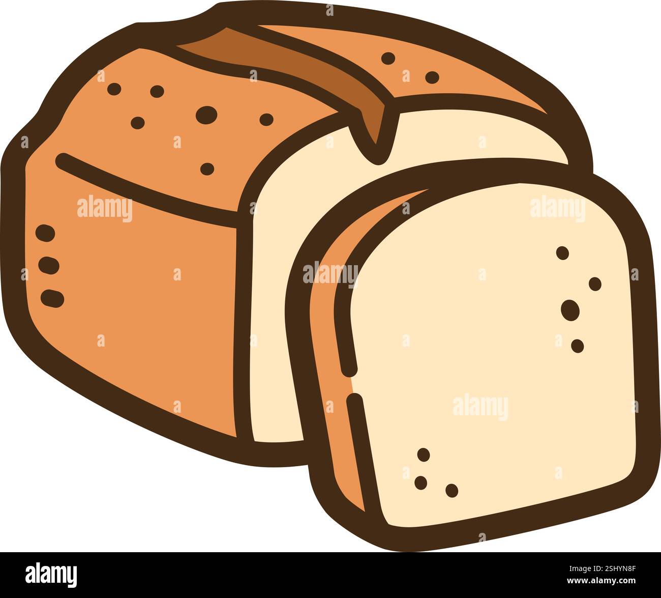 Illustration et graphique de doodle vecteur de gâteau de livre Illustration de Vecteur