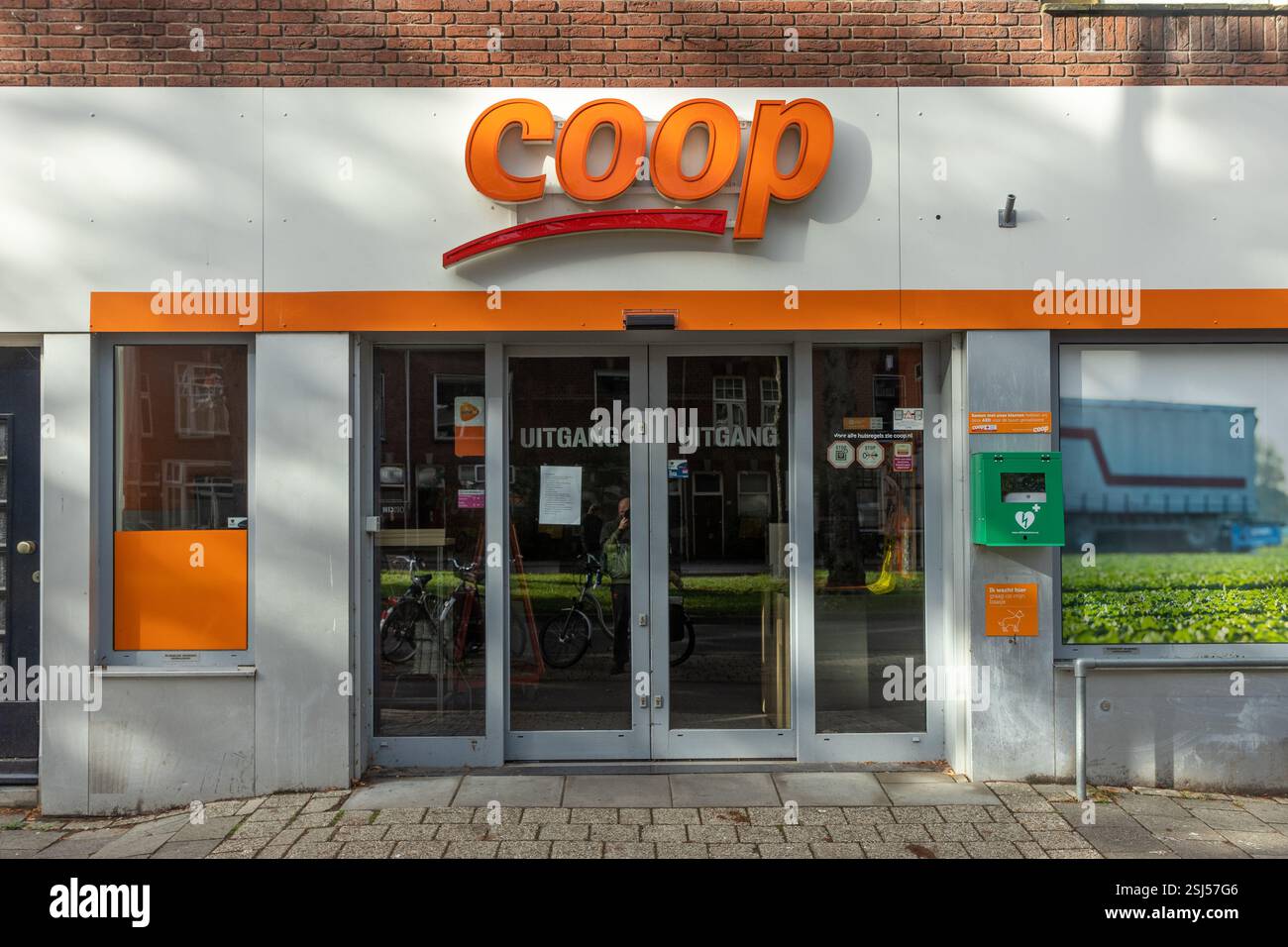 Épicerie COOP Croeselaan 297-299, Utrecht, pays-Bas Banque D'Images
