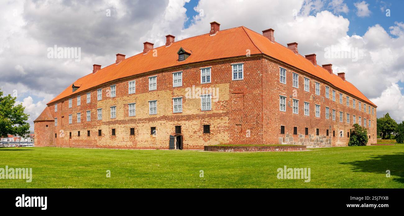 Musée du château de Sønderborg à Sønderborg, île ALS, Jutland, Danemark méridional Banque D'Images