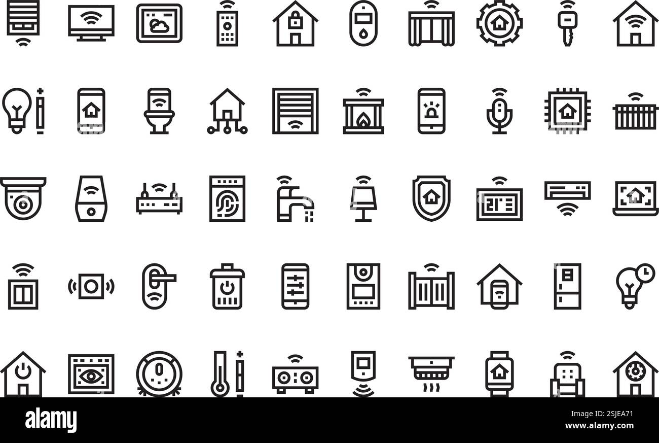 Collection d'icônes vectorielles de haute qualité avec contour modifiable. Idéal pour les projets professionnels et créatifs. Illustration de Vecteur