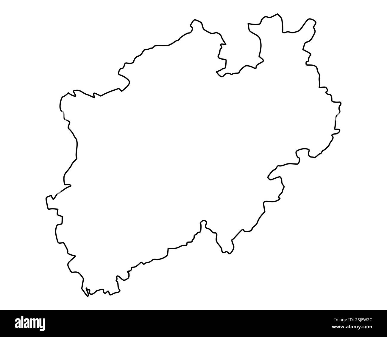 Site de Rhénanie du Nord-Westphalie Banque D'Images