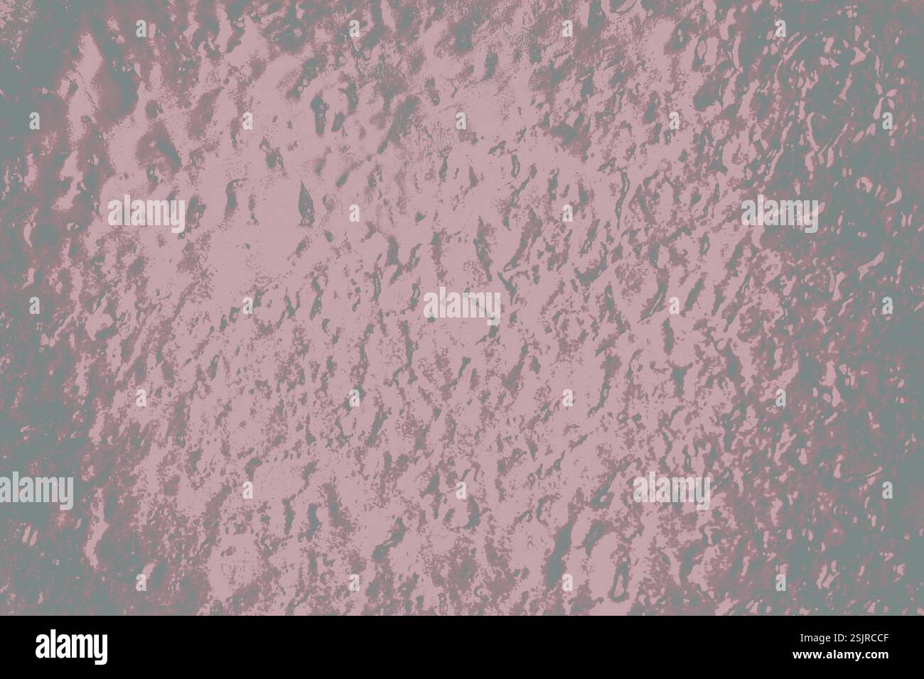 Modes sur une surface en béton fraîchement coulé Banque D'Images