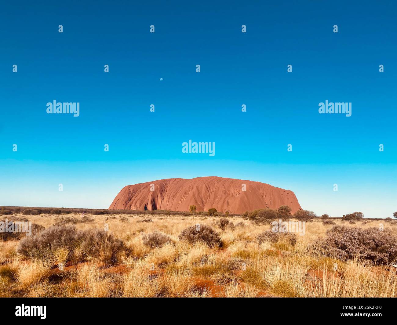 Uluru, Australie du Nord - Image de stock capturée avec un smartphone