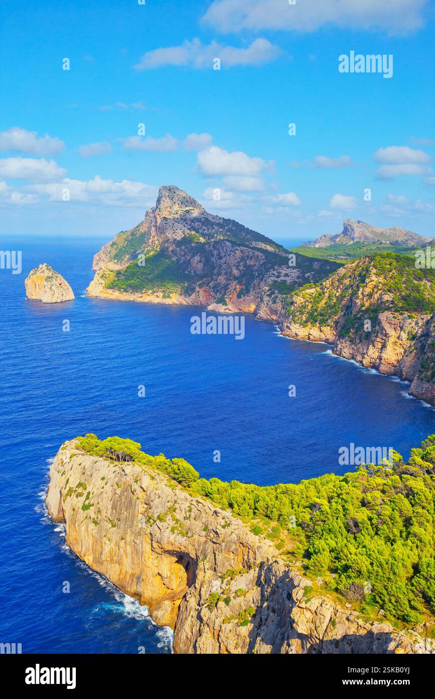 cap Formentor, Majorque, Îles Baléares, Espagne Banque D'Images