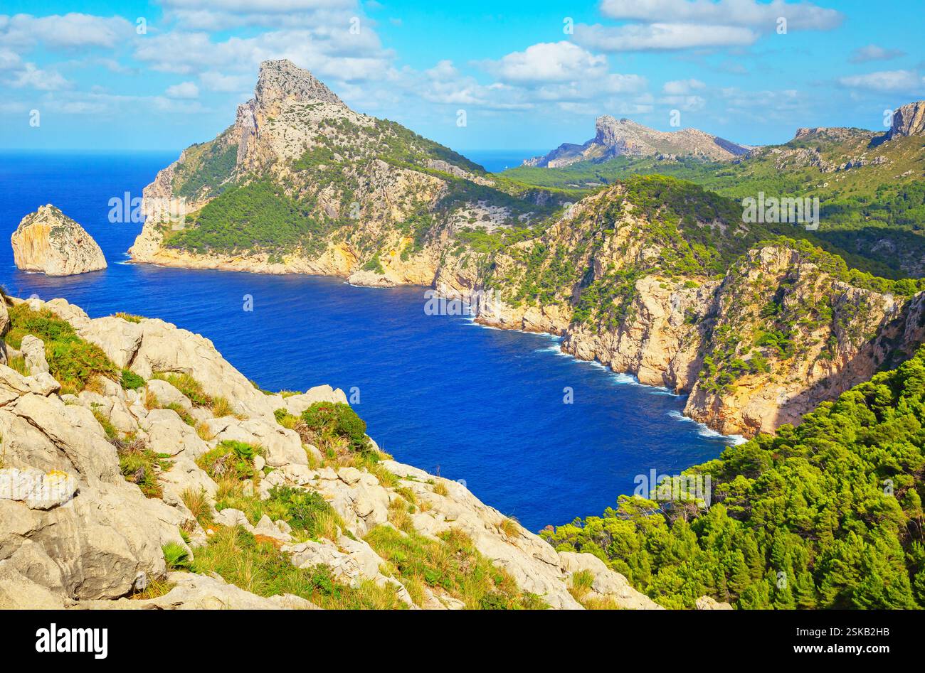 cap Formentor, Majorque, Îles Baléares, Espagne Banque D'Images