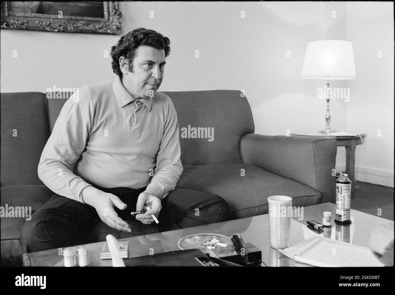 --- Mikis Theodorakis, CA. 1968#Mikis Theodorakis, CA. 1968- RDB PAR DUKAS Banque D'Images