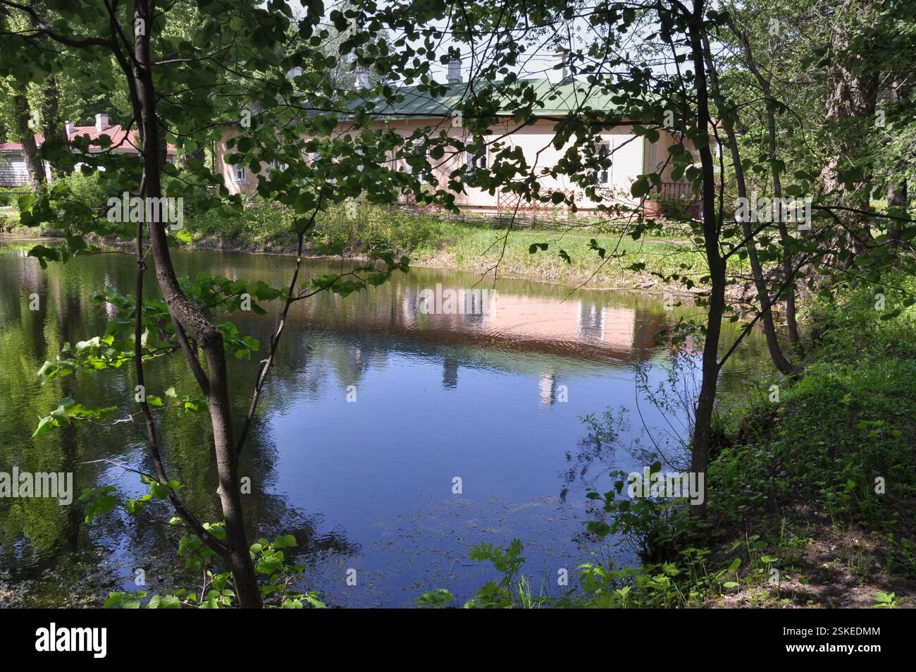 Musée littéraire-mémorial de A. Tchekhov. A Melikhovo Banque D'Images