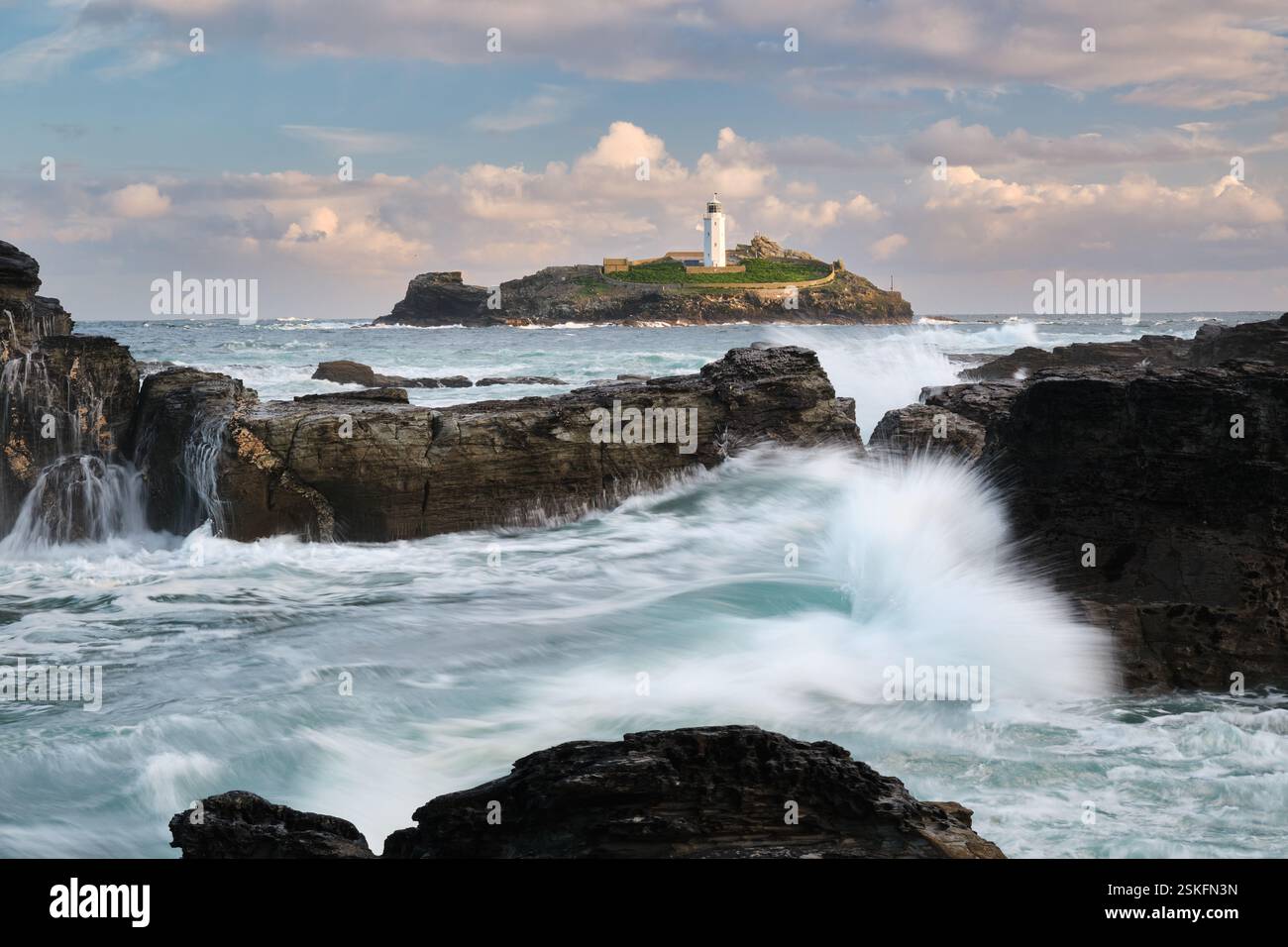 Godrevy Lighthouse Banque D'Images