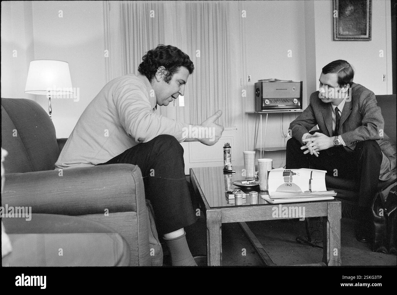 --- Mikis Theodorakis, CA. 1968#Mikis Theodorakis, CA. 1968- RDB PAR DUKAS Banque D'Images
