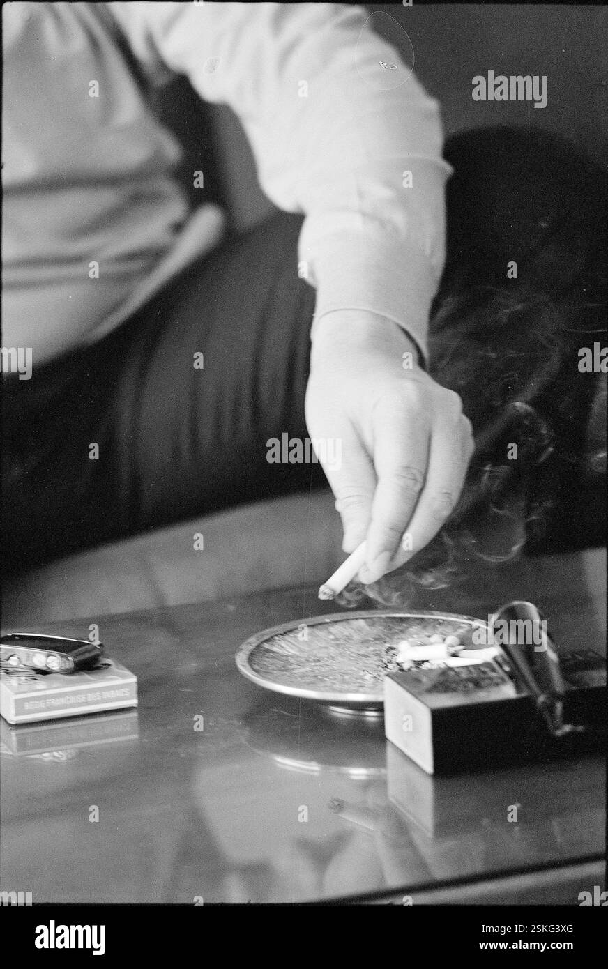 --- Händeö von Mikis Theodorakis, CA. 1968#Hands of Mikis Theodorakis, CA. 1968- RDB DE DUKAS Banque D'Images