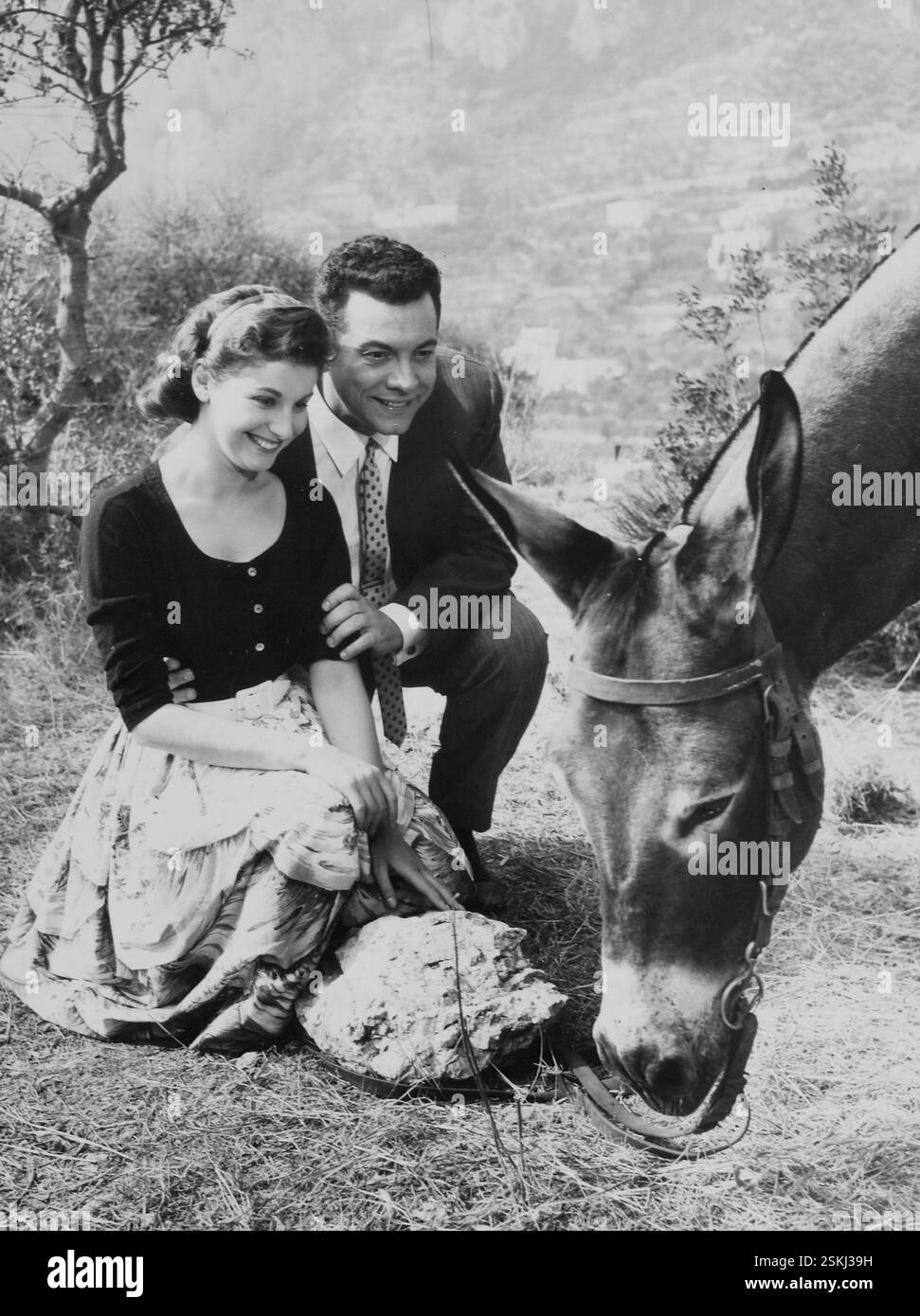 --- Johanna von Koczian, Mario Lanza dans 'Serenade einer grossen Liebe'#Johanna von Koczian, Mario Lanza dans 'Serenade einer grossen Liebe'- RDB DE DUKAS Banque D'Images