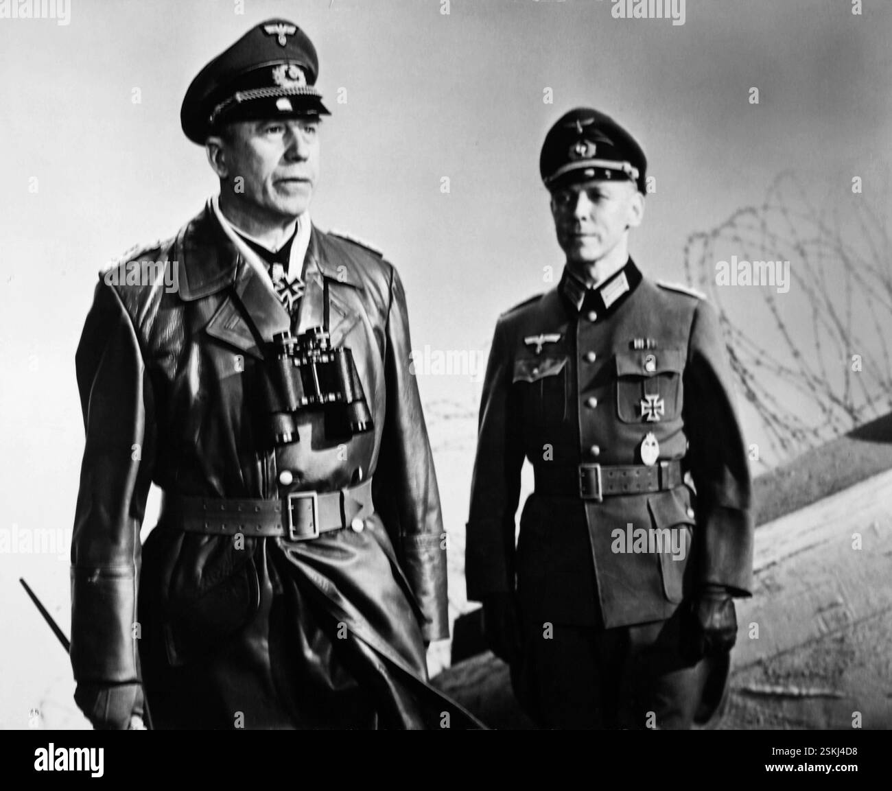 --- Werner Hinz dans 'The Longest Day' 1962#Werner Hinz dans 'The Longest Day' 1962- RDB DE DUKAS Banque D'Images