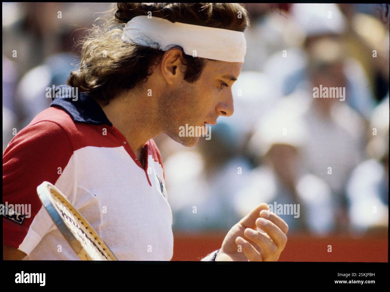 --- Swiss Open 1978 : Guillermo Vilas#Swiss Open 1978 : Guillermo Vilas Banque D'Images