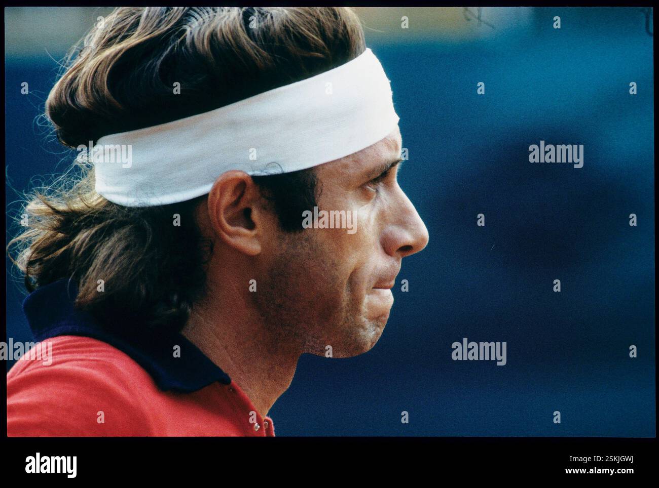 --- Swiss Open 1978 : Guillermo Vilas#Swiss Open 1978 : Guillermo Vilas- RDB BY DUKAS Banque D'Images