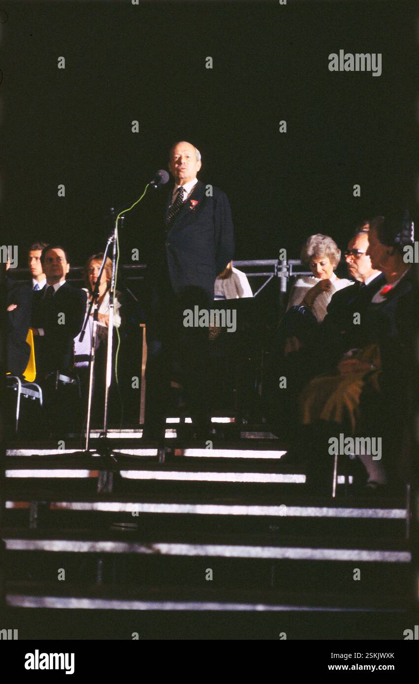 --- 40. Regierungsjubiläum von Fürst Franz Josef II. von Liechtenstein, 1978#40e jubilé du prince Franz Josef II de Liechtenstein, 1978 Banque D'Images