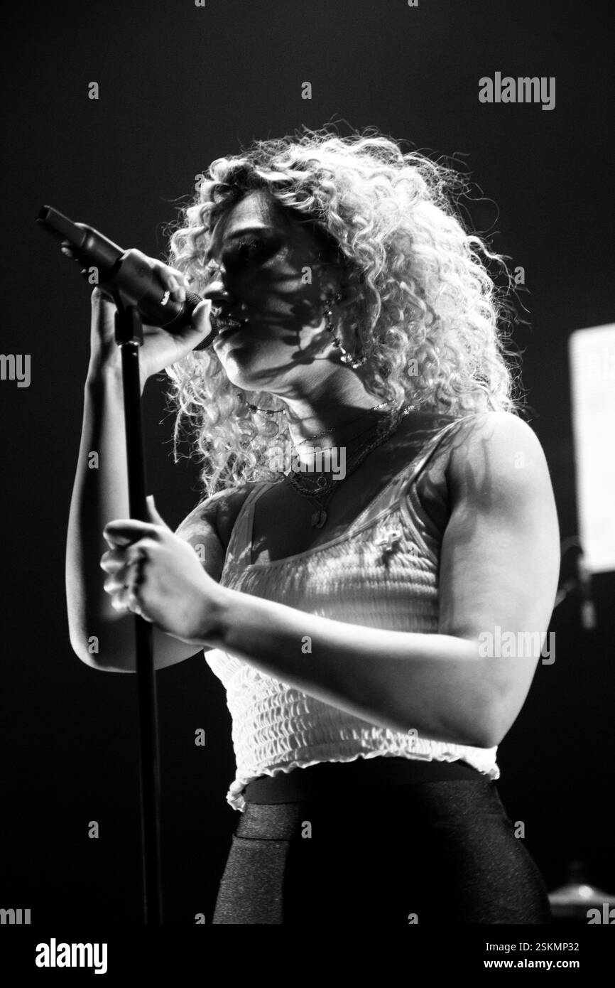 Raye Performing 02 Academy Brixton, Londres - 18 mai 2018 Banque D'Images