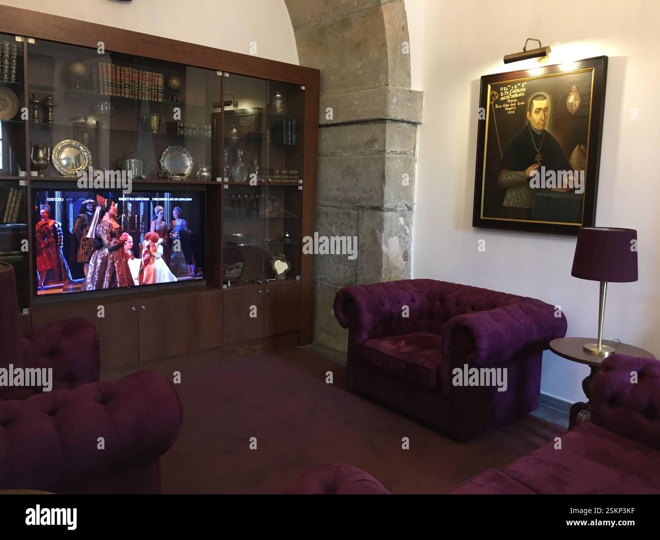 Une ville animée, Braga, Portugal possède une histoire riche et une architecture étonnante. Le patrimoine religieux de la ville est évident dans ses nombreuses églises et Banque D'Images