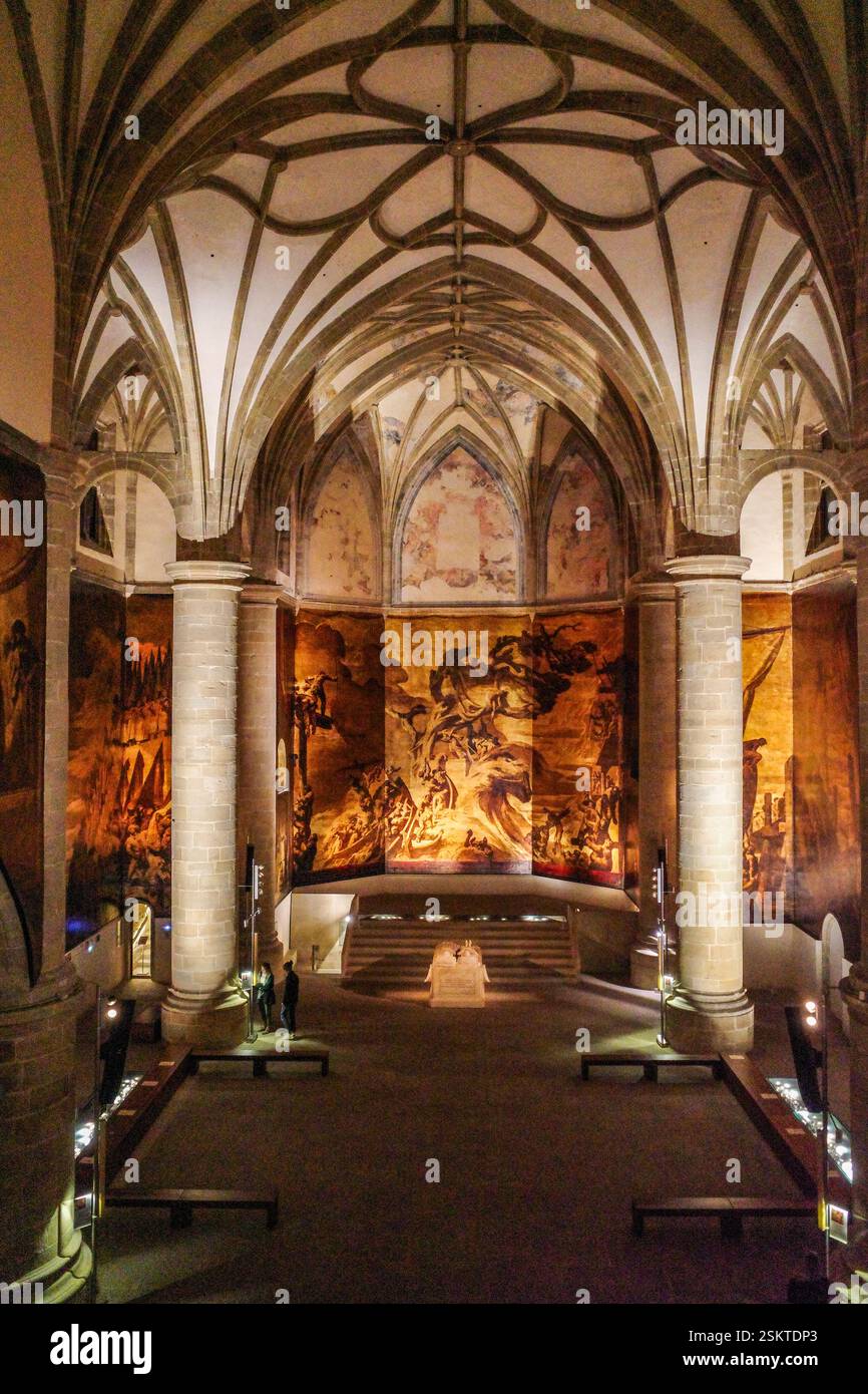 Saint-Sébastien, Espagne - 9 février 2025 : peinture de Josep Maria sert au Musée San Telmo, Saint-Sébastien, pays Basque Banque D'Images