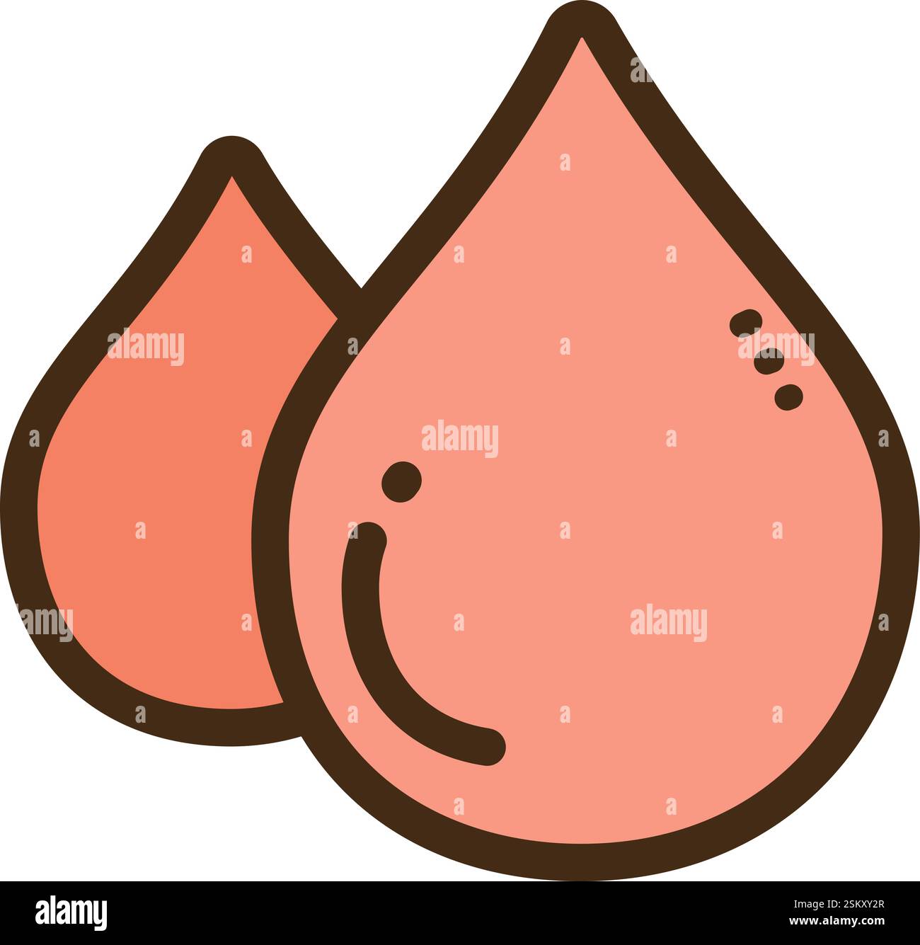 Illustration et graphique de doodle de vecteur sanguin. Fait partie de la catégorie santé et médicaments. Illustration de Vecteur